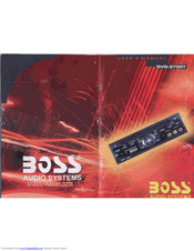 Boss Audio Systems DVD-3700T User Manual