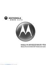 MOTOROLA H9 MINIBLUE HEADSET User Manual