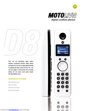 MOTOROLA D801 Brochure