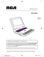 RCA BRC3087 Manual De Usuario