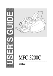 Brother MFC-3200C User Manual