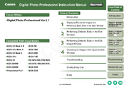 Canon Digital Photo Professional Ver.2.1 Instruction Manual