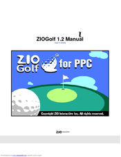 Zio Interactive ZIOGolf 1.2 User Manual