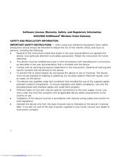 MOTOROLA AND REGULATORY INFO Safety And Regulatory Information Manual