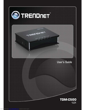 TRENDNET TDM-C500 User Manual