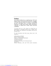 TRENDNET TE100-S2424V Installation Instructions Manual