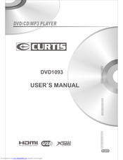 Curtis DVD1093 User Manual