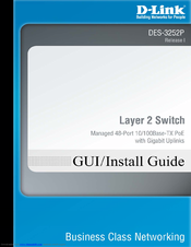 D-link DES-3252P - Web Smart Switch Install Manual