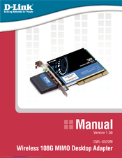 D-link DWL-G520M Manual