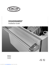 DCS DishDrawer DD124P5 Installation Manual