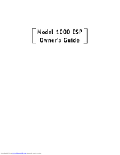 DEI 1000ESP Owner's Manual