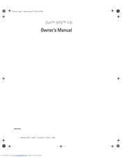 Dell XPS 710 Owner's Manual