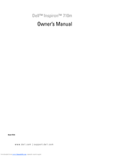 Dell Inspiron 600m Owner's Manual