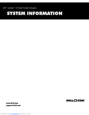 Dell Latitude LS System Information Manual