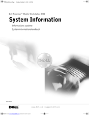 Dell Precision M40 System Information Manual