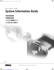 Dell Latitude X300 Information Manual