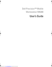 Dell Precision M6300 User Manual