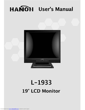 HANION L-1933 User Manual