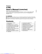 Dukane ImagePro 8100 User Manual