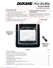 Dukane AirSlate AS1B User Manual