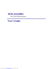 TRENDNET TEW-212APBO User Manual
