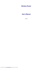 TRENDNET TEW-311BRP User Manual