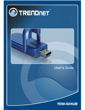 TRENDNET TEW-424UB User Manual
