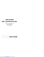 TRENDNET TEW-431BRP User Manual