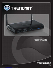 TRENDNET TEW-670AP User Manual