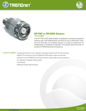 TRENDNET TEW-AMBA - Datasheet