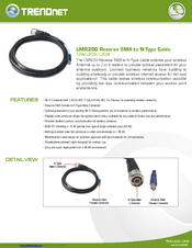 TRENDNET TEW-L208 - QUICK Datasheet