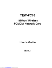 Trendnet TEW-PC16 User Manual