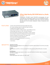 TRENDNET TK-204K Datasheet