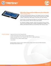 TRENDNET TMR-121EC Specifications