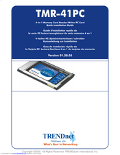 TRENDNET TMR-41PC Quick Installation Manual