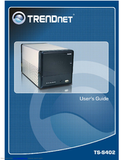 TRENDNET TS-S402 - Diskless SATA I/II Network Attached Storage Enclosure User Manual