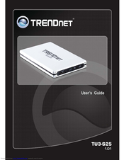 TRENDNET TU3-S25 User Manual