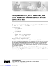 Cisco 7606 User Manual