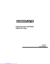 Edgestore DAS801t User Manual