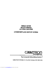Cabletron Systems MMAC-5FNB Overview And Setup Manual