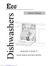 Eco SB77 Owner's Manual