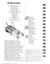 Electrolux FL460 1600 Manual