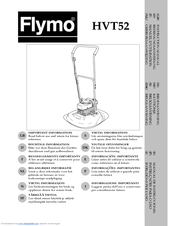 FLYMO HVT52 Instruction Manual