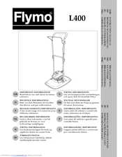 Flymo L300 Instruction Manual
