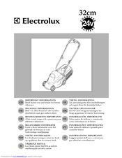 Electrolux RC320 Manual