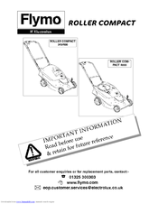 FLYMO ROLLER COMPACT 400 Manual