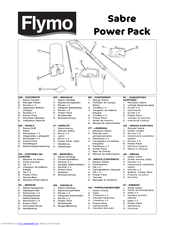 FLYMO Sabre Power Pack Manual