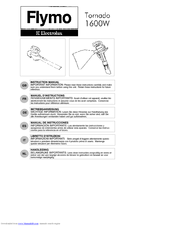 Flymo TORNADO 1600W Instruction Manual