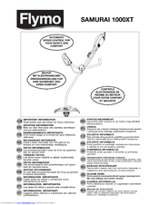 FLYMO TMET1000XT Instruction Manual