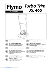 FLYMO TURBO TRIM XL400 Instruction Manual